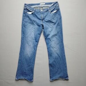 Levis 415 Relaxed Bootcut Jeans Womens 20W Medium Wash Blue Stretch Denim Pants